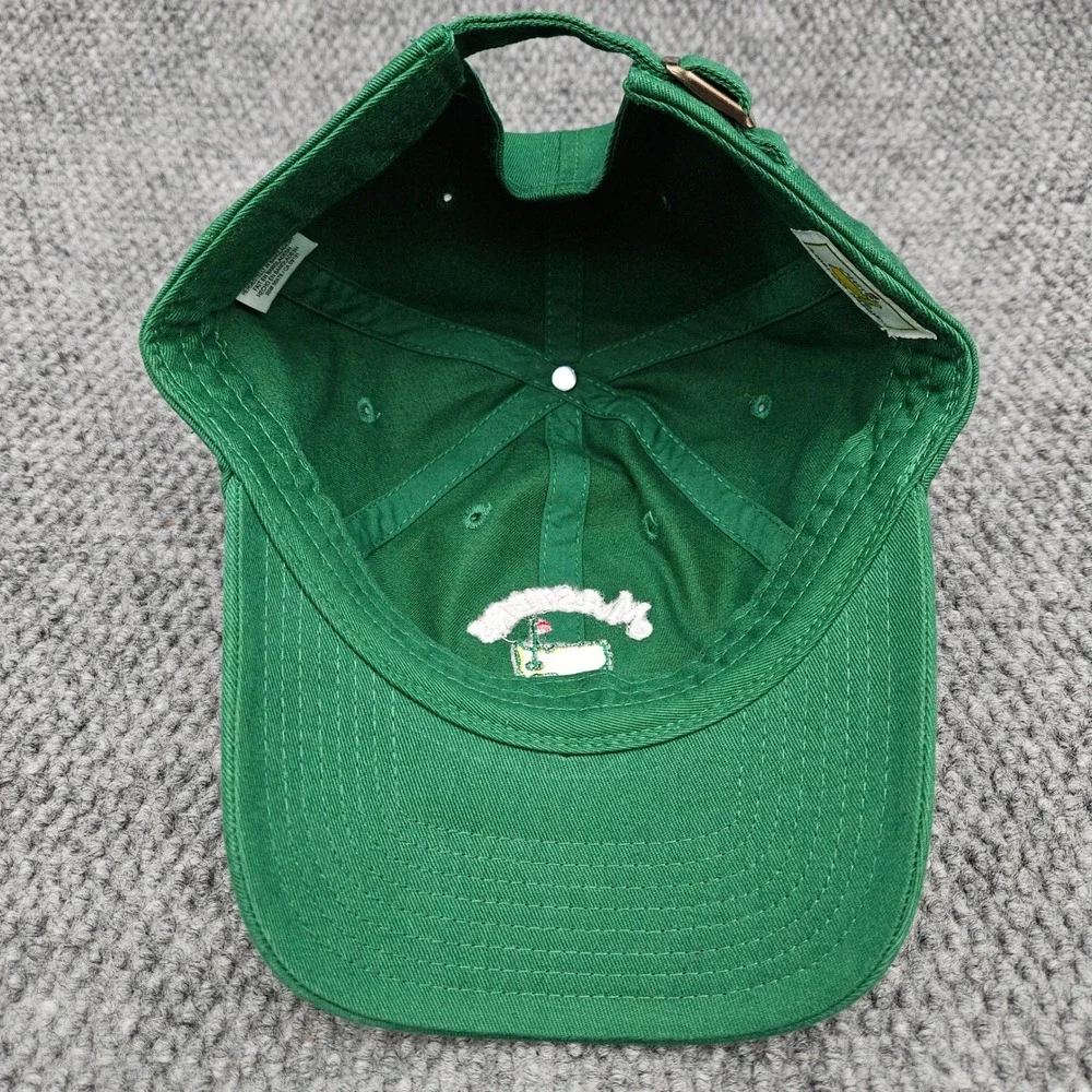 Masters 2025 American Needle Green Strapback Dad Hat Ball Cap Golf Tournament